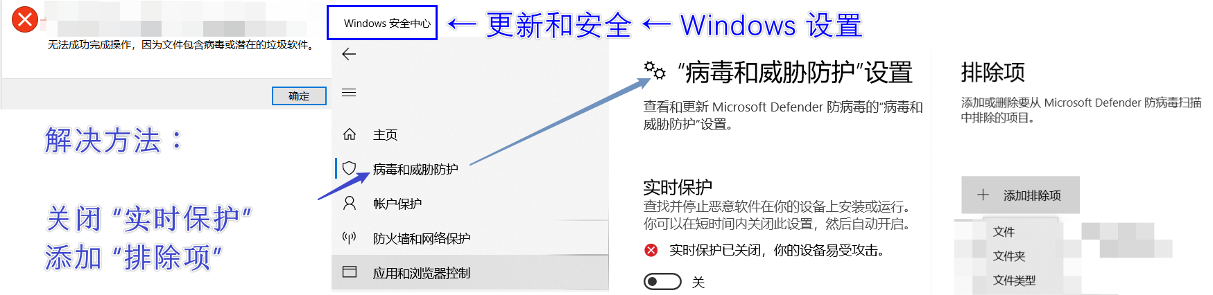 【桌面運(yùn)維】無法成功完成操作，因為文件包含病毒或潛在的垃圾軟件